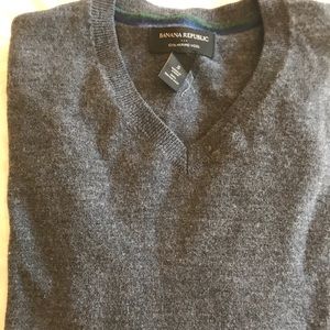 Vneck wool sweater by Banana Republic